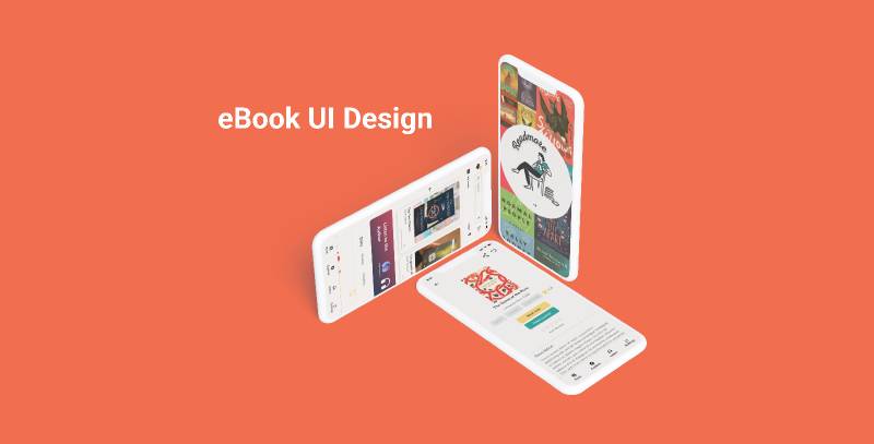 eBook UI Design Figma Free | UI4Free