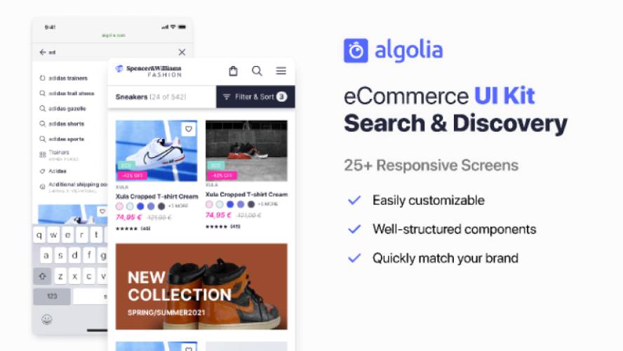 eCommerce Search & Discovery Figma UI Kit
