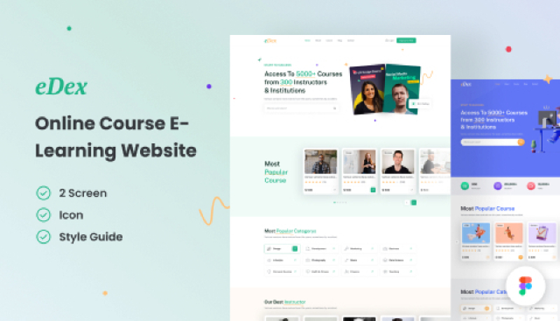eDex - Online Course E-Learning Website