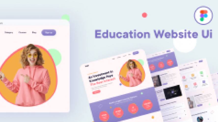 Education Website - Figma Website Template