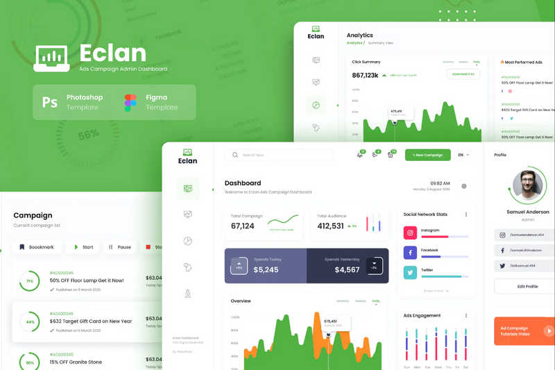 Dashboard-ui UI Kits - Free Download on UI4Free