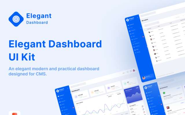 Elegant Dashboard UI Kit