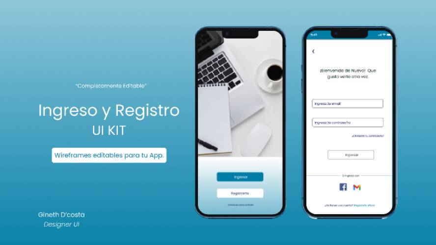 Entry and Registration UI KIT