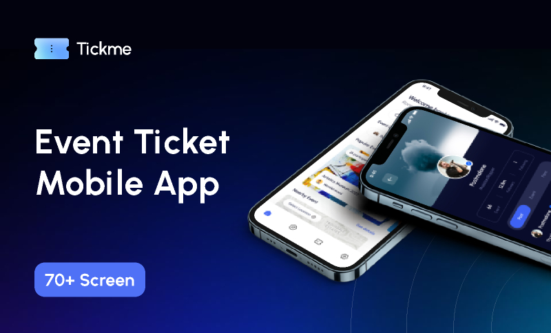 Event Ticket Mobile App Figma Free Download