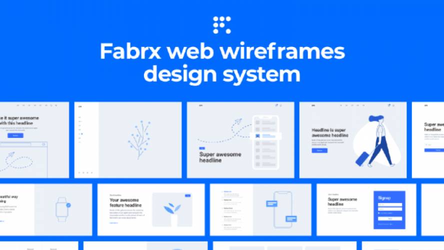 Fabrx Web Design System V2 Figma Template