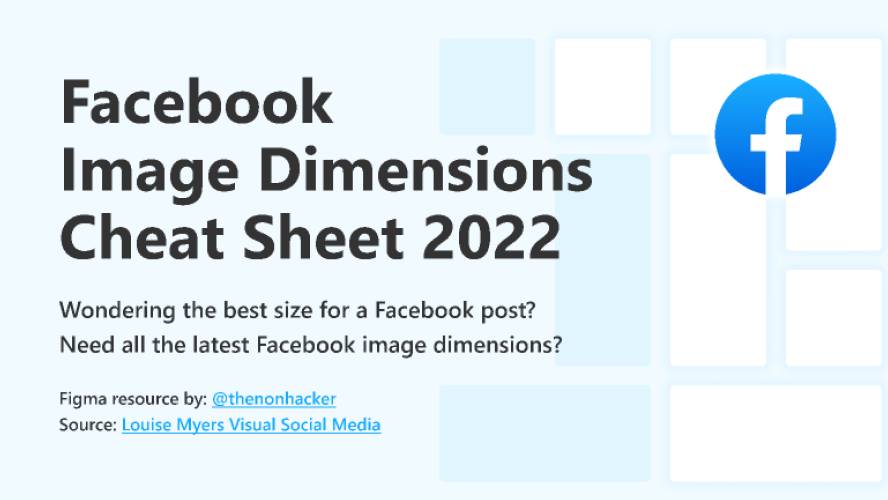 Facebook Image Dimensions 2022