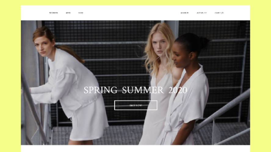 Fashion Store - Figma Free Website Template