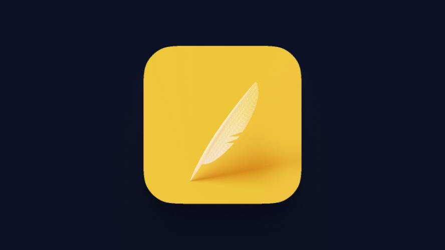 Feather icon design