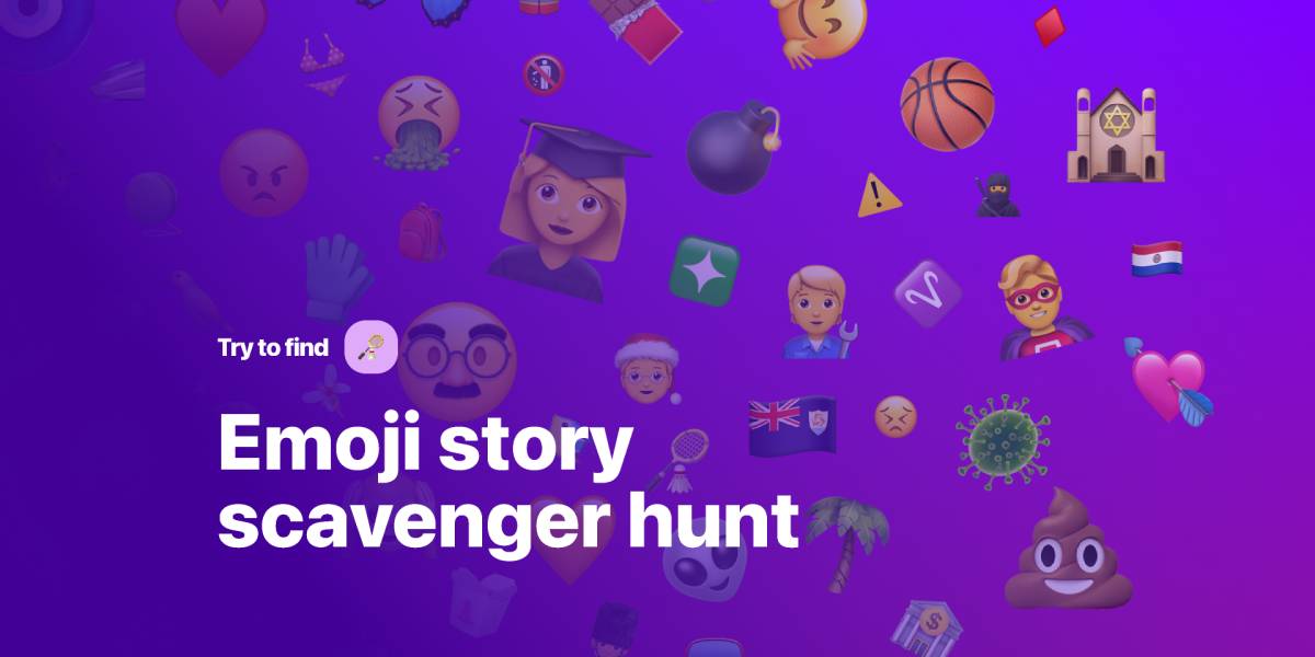 Figjam Emoji Story Scavenger Hunt | UI4Free