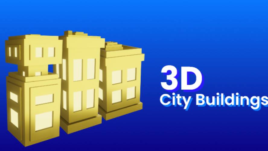 Figma 3D City Buildings