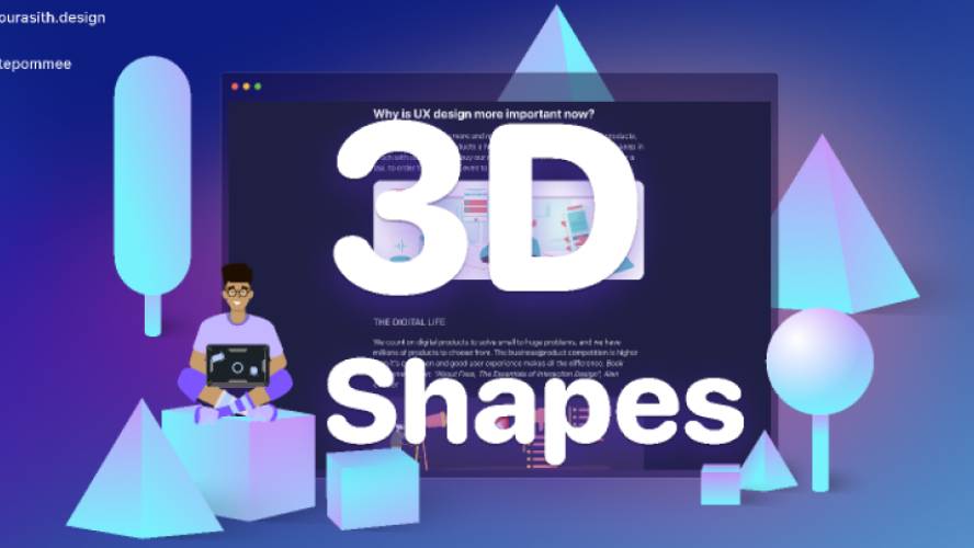 Figma 3D Shape Template