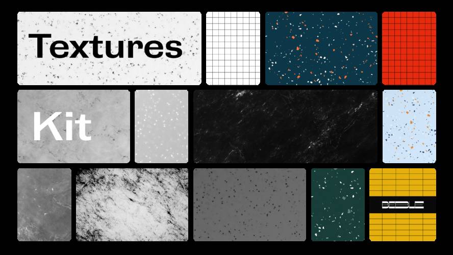 Figma 40+ Textures Kit Free Template