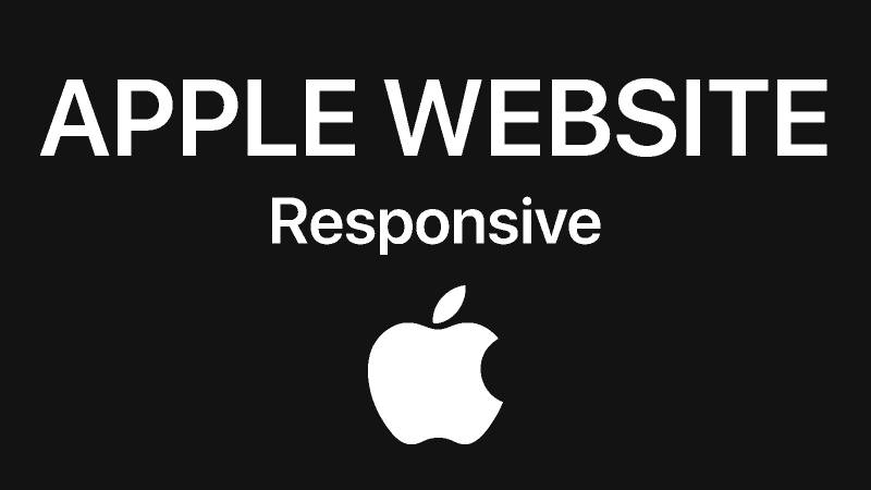 Figma Apple Website Clone Template