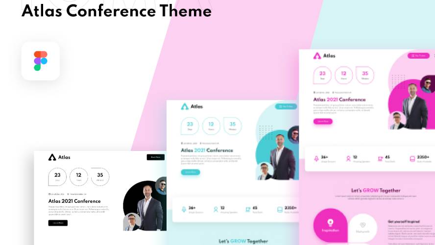 Figma Atlas Conference Page