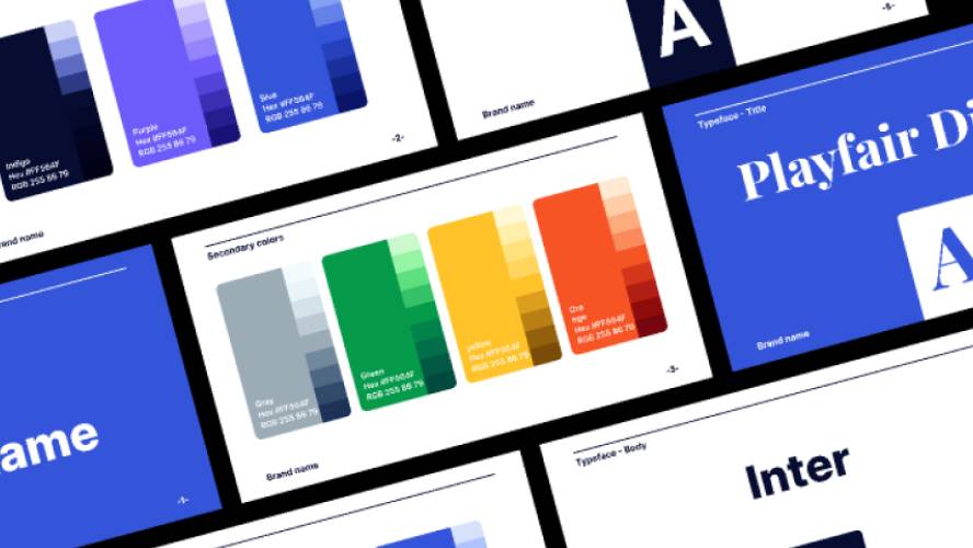 Figma Brand Style Guide template