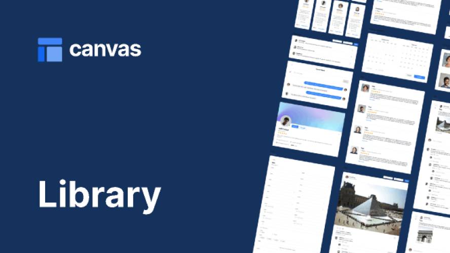 Figma Canvas Library Uikit