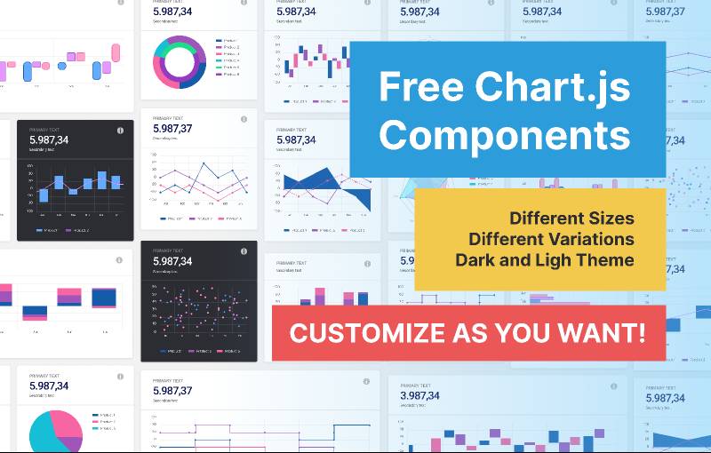 Figma Chart.js Components Charts Free - Ui4free.com