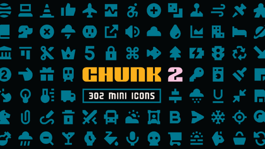 Figma Chunk Icons Free 300+ Icons