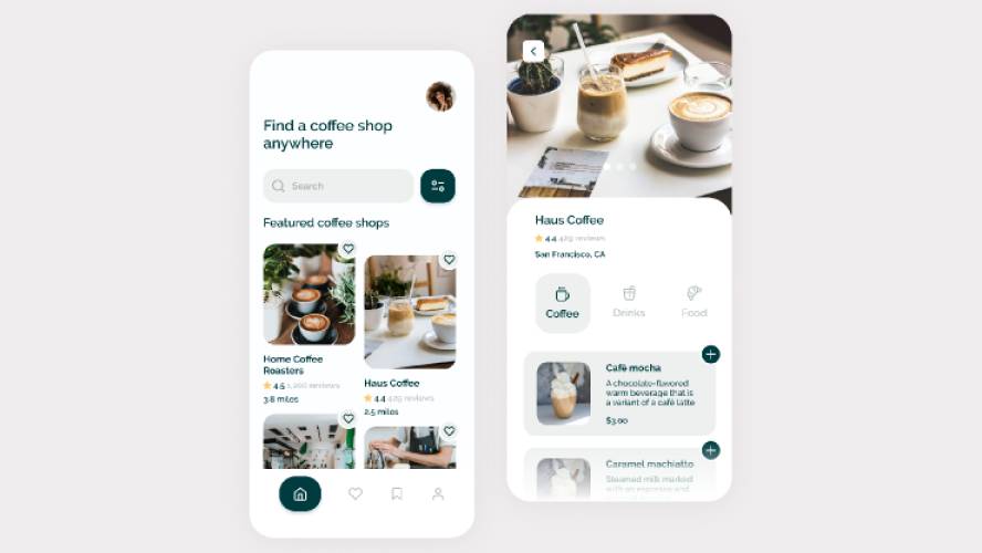 Figma Coffee Shop App