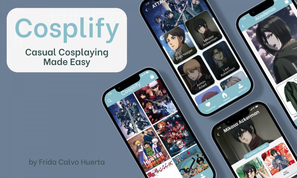 Cosplay UI Kits - Free Download on UI4Free