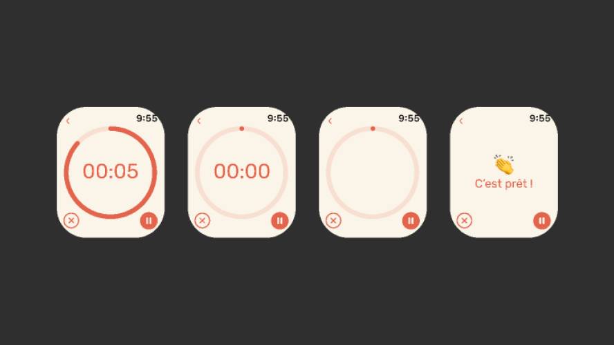 Figma Countdown Timer Apple Watch Prototype