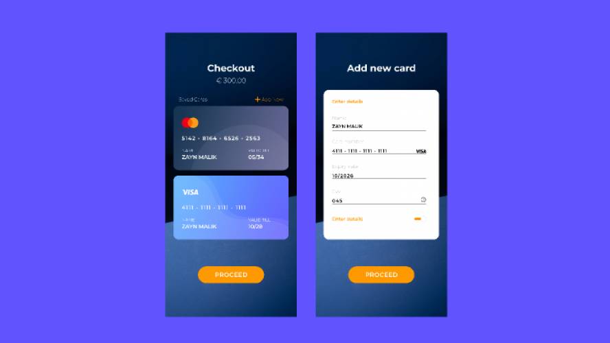 Figma Credit Card Checkout Template