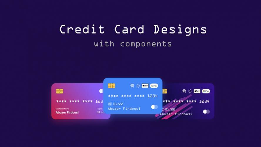 Figma Credit Cards Template