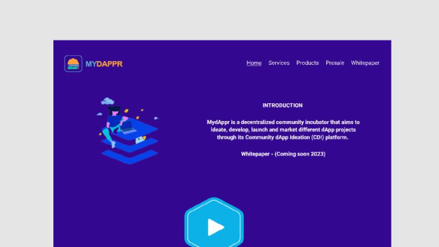 Figma DAPP Website Template