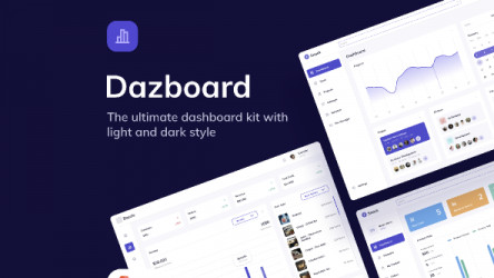 Figma Dazboard - The Ultimate Dashboard UI Kit