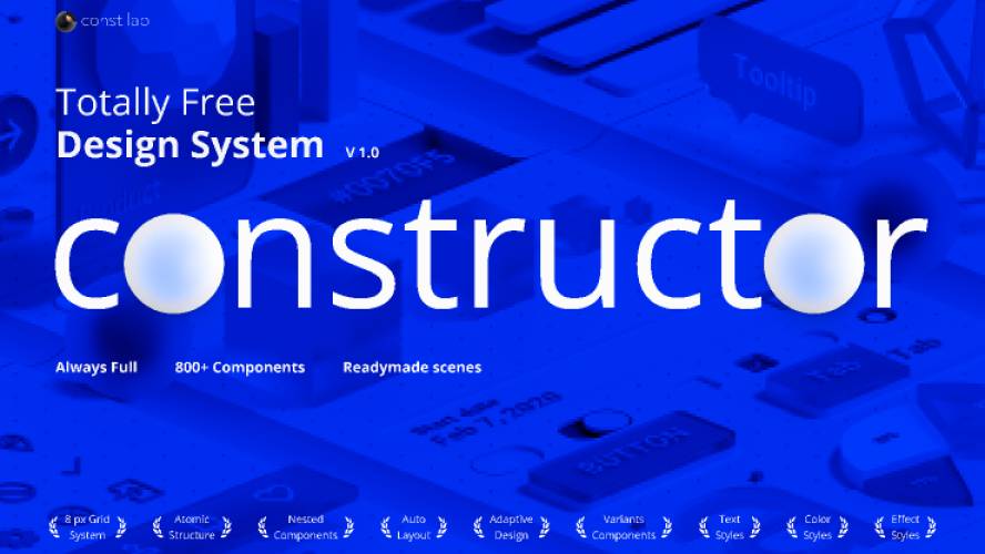 Figma Design system Constructor v1.0