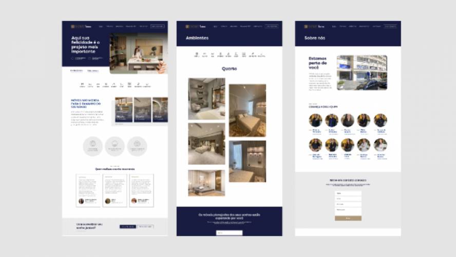 Figma DHome Home Website Template