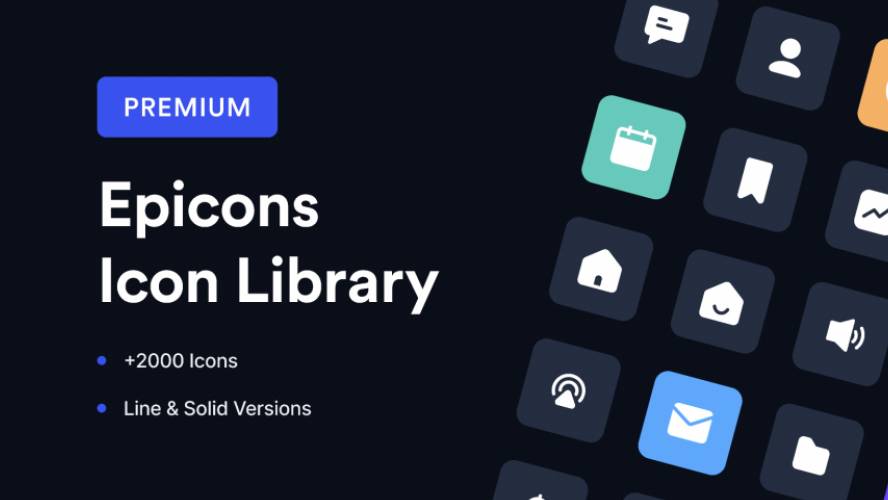 Figma Epicons - Icon Library