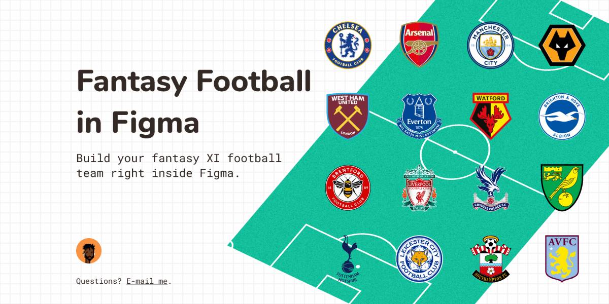 Figma Fantasy Football Template UI4Free