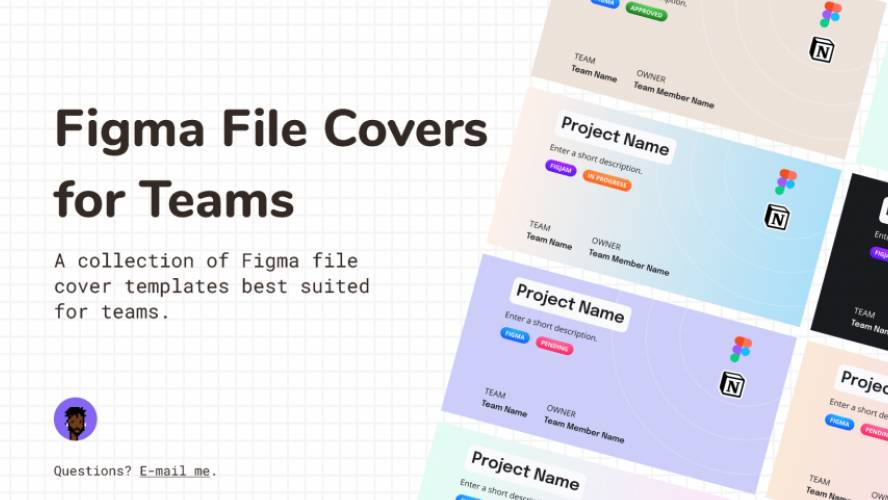 Figma File Covers for Teams Free Download