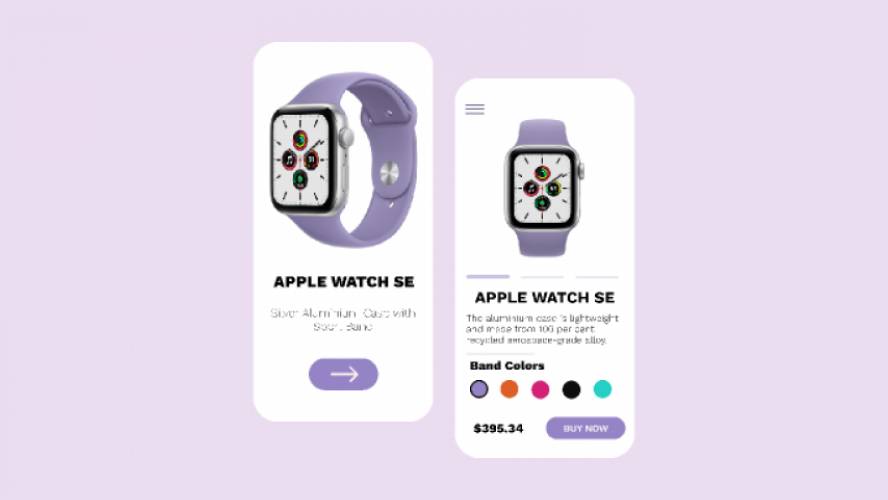 Figma First UI Design - Apple Watch