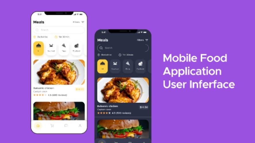 Download Figma Food Order App UI Design - Ui4free.com
