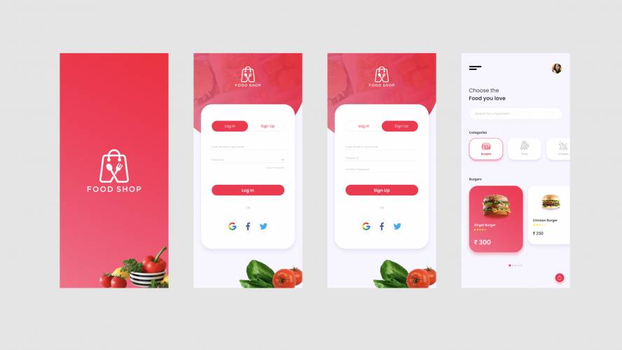 Figma Food Delivery App