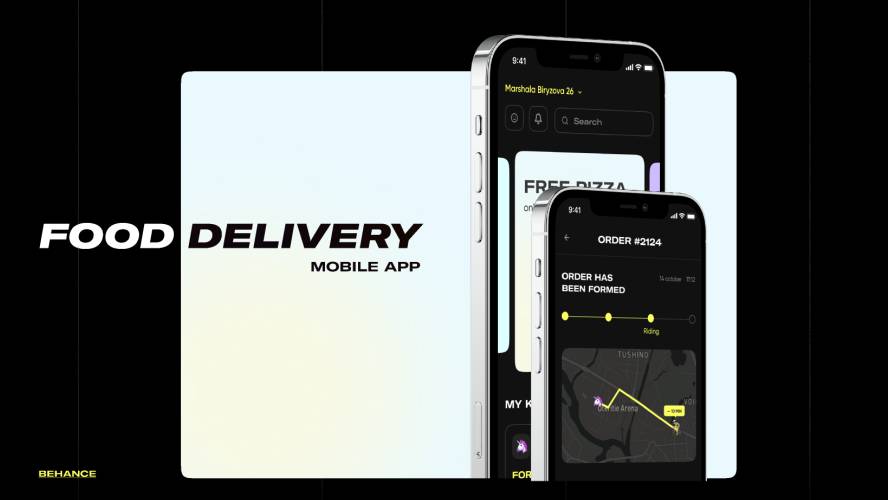 Figma Food Delivery App Template