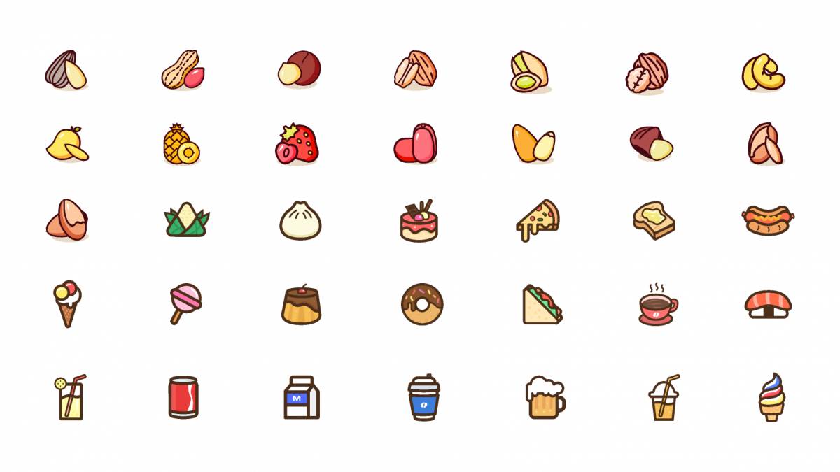 Figma Food Icons Free Download
