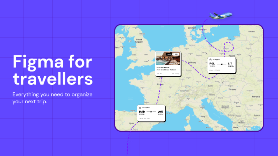 Figma for Travellers Free Template