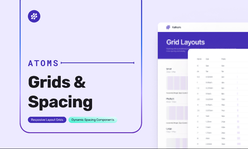 Figma Free Download Grids & Spacing In Fathom Design System