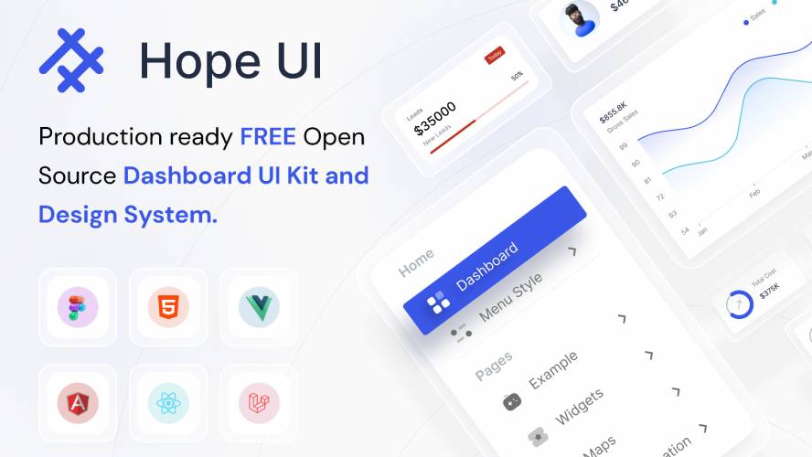 Figma Free Open Source Bootstrap Admin Template