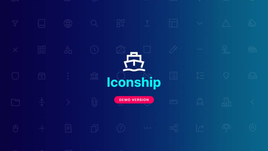Figma Freebie 200+ Ship Icon Pack (IconShip)