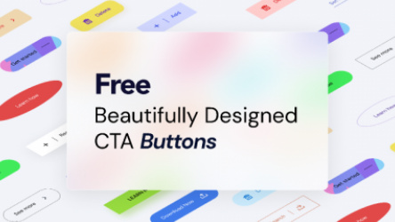 Figma Freebie Beautiful CTA Buttons