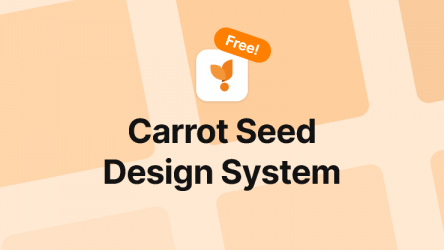 Figma Freebie Carrot Seed Design System V1.0