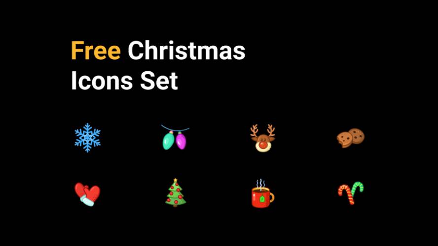 Figma Freebie Christmas Icons Pack