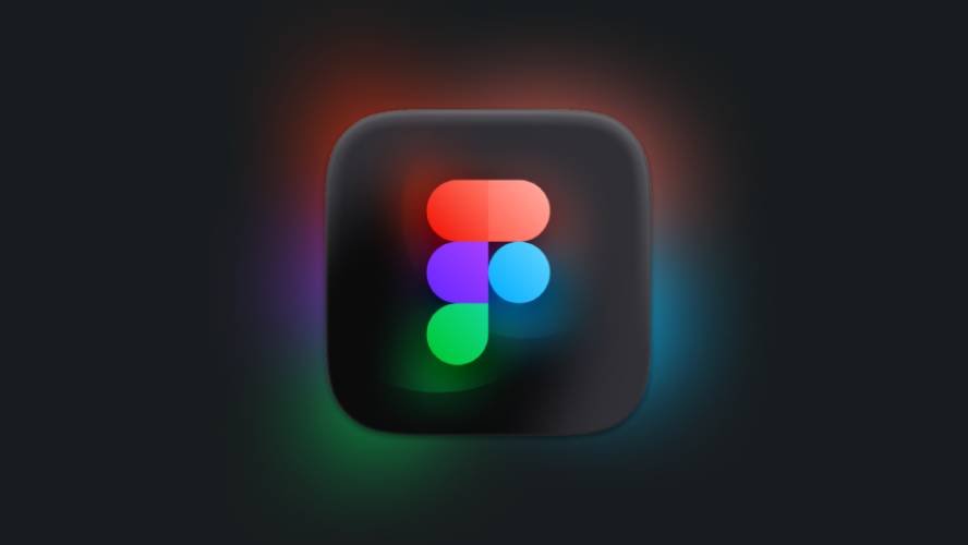 Figma Glow Icon - MacOS Big Sur figma free