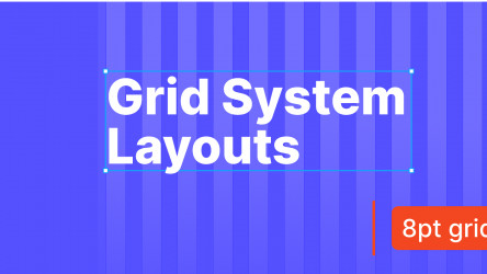 Figma Grid System Layouts - 8pt grids