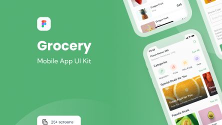 Figma Grocery E-commerce UI Kit