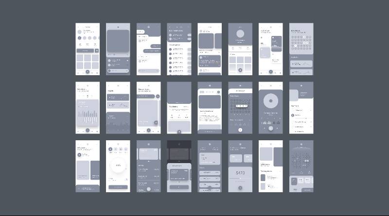 Figma High Fidelity Wireframe UI UX Kit | UI4Free